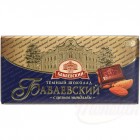  Mrk choklad "Babaevskij" med hela mandel ntter, 100g 