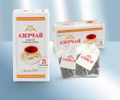 Азерчай черный с ароматом бергамота, 25 пак
