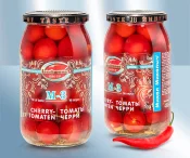 Inlagda k�rsb�rstomater M3, 880ml