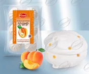 Zefir med aprikosbitar, 310g