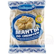 Manti "Sibiryak", 1 kg