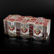 Set med snapsglas "USSR" 6 st, vardera 50 ml