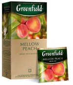 Te "Greenfield Mellow Peach" 25Stx1,5g