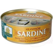 Sardiner i olja, 240g