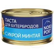 Паста для бутербродов с икрой минтая, 130g