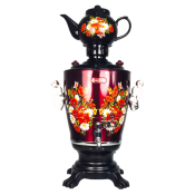 Elektrisk samovar p 3,2 L med tekanna (H37cm D26cm)