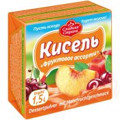Dryck (fruktkrm), pple, krsbr, persika, 225g