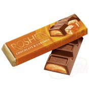 Choklad "Roshen" med karamellfyllning, 40g