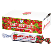 Askorbinsyra med jordgubbssmak, 10 tabletter  25 mg