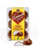 Zefir "Lanesch" med vaniljsmak i chokladglasyr, 450g