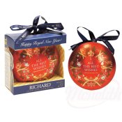 Julgranskula ""Christmas Clocks" , 20g (innehller svart te)