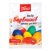 �ggf�rg, 5 f�rger (r�d, orange, gul, gr�n, bl�), 25 g