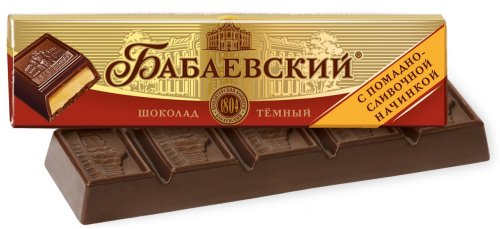 Шоколадный батончик "Бабаевский" с помадной начинкой- сливочный вкус, 50g