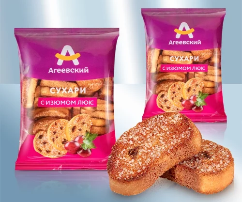 Scorpor "Ageevskij" med russin, 250g