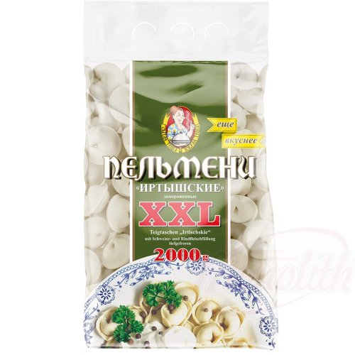 Pelmeni Irtishskie XXL,2 kg