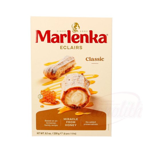 �clair "Marlenka" med gr�ddfyllning 63 % och honung 2 %, 230g