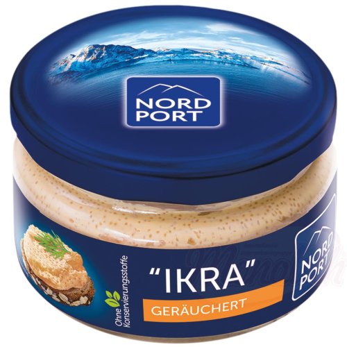 Rökt loddakaviar och sillkaviar, 165g