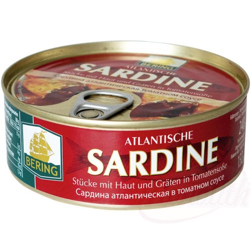 Sardiner i tomatss, 240g