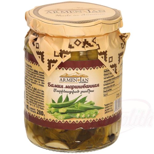 Marinerad okra (Bamia), 480g