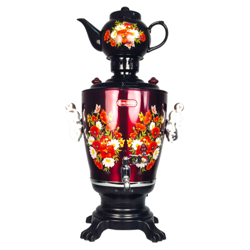 Elektrisk samovar p 3,2 L med tekanna (H37cm D26cm)