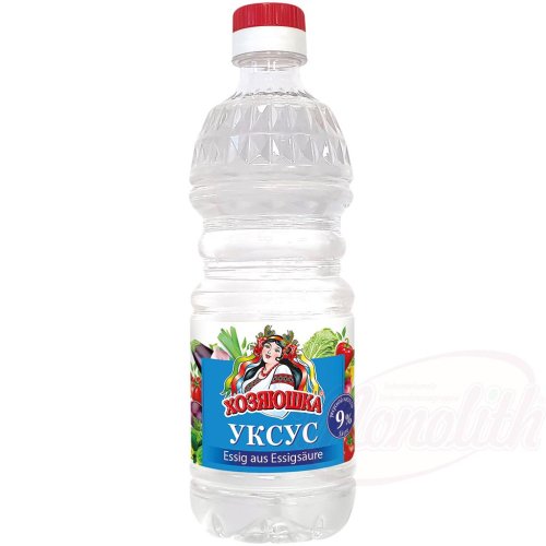 Уксус из уксусной кислоты, 9%, 500ml