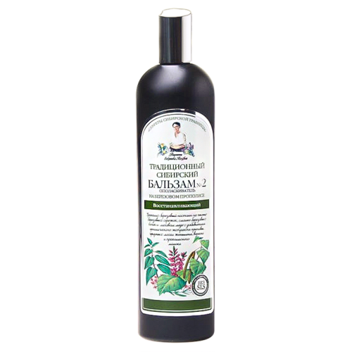 Traditionellt Siberian Balsam nr2 "Recept av mormor Agafia" reparerande, 550 ml