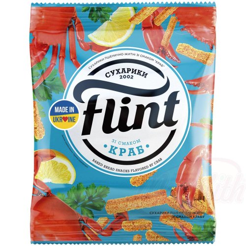 Scorpor "Flint" med smak av krabba, 70g