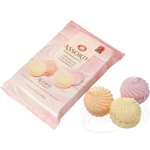Zefir "Assorti" svarta vinb�r, citron, mango, 260g