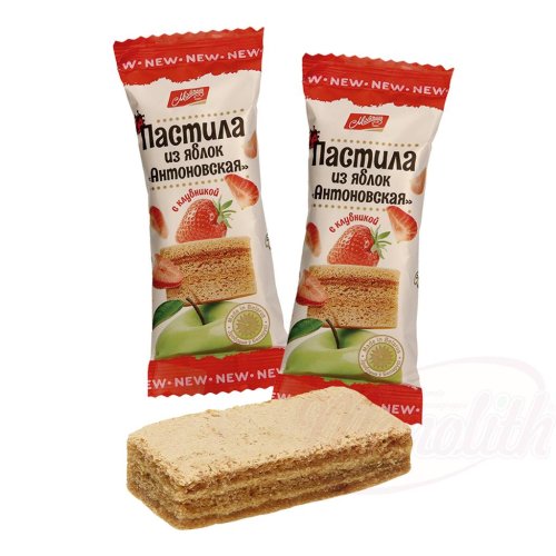 Pastila "Antonovskaya" med jordgubbar, 30g