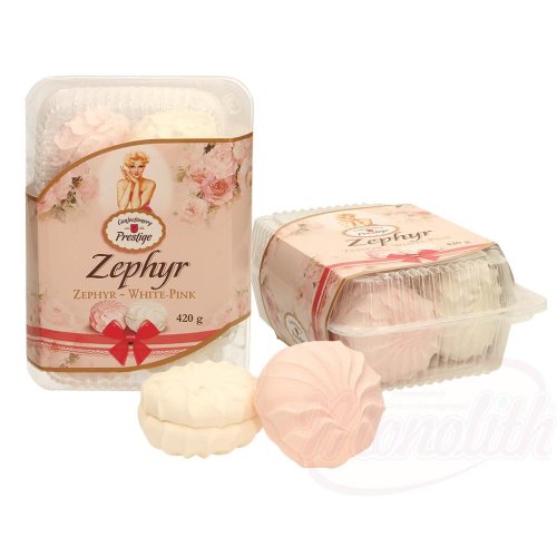 Зефир "Бело-розовый", 420g