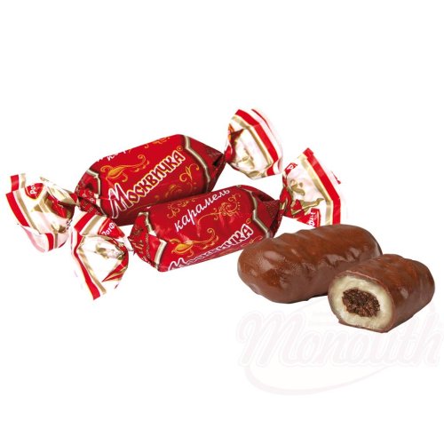 Karamell "Moskwitschka" med chokladfylling, 200g