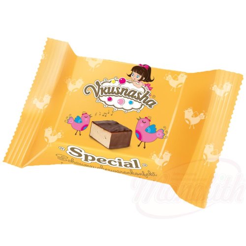 Godis "Vkusnyasha" med karamellsmak, 200g