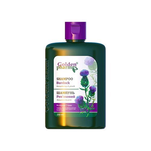 Kardborre shampoo "Golden pharm", 250ml