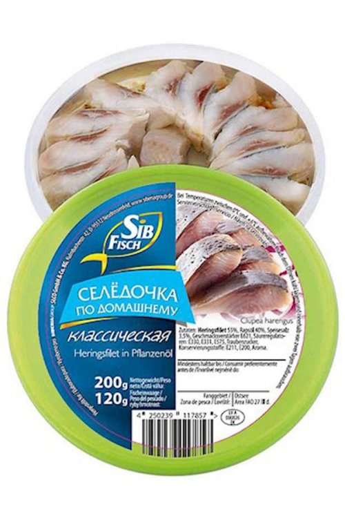 Sillfil� i vegetabilisk i olja med dill "Po-domashnemu", 200g