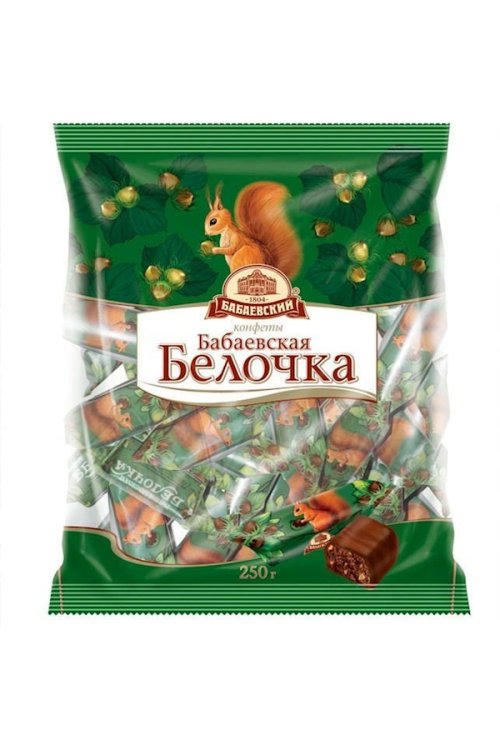 Godis "Belochka", 200g