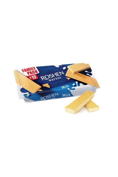 ROSHEN Вафли с молочной начинкой, 216g ROSHEN Вафли с молочной начинкой, 216g