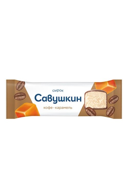Kvarg  i chokladglasyr "Kaffe-karamell", (5st)