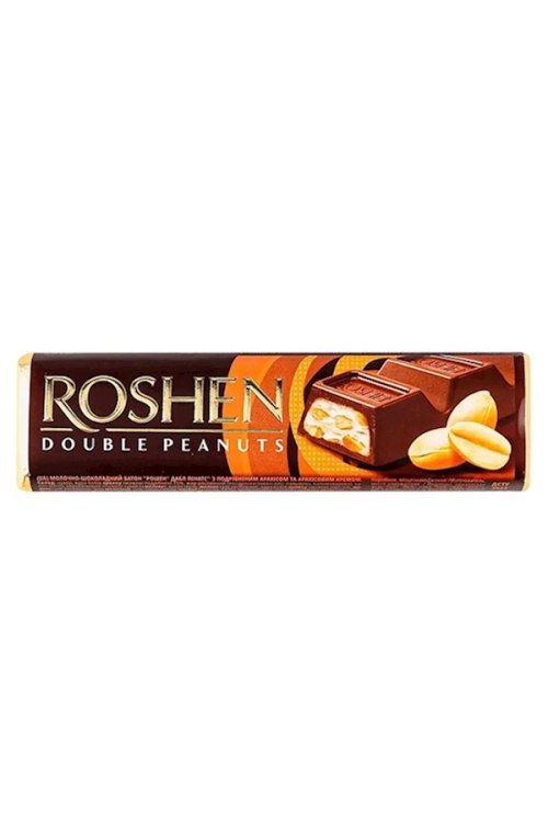 Choklad "Roshen" double peanuts, 29g