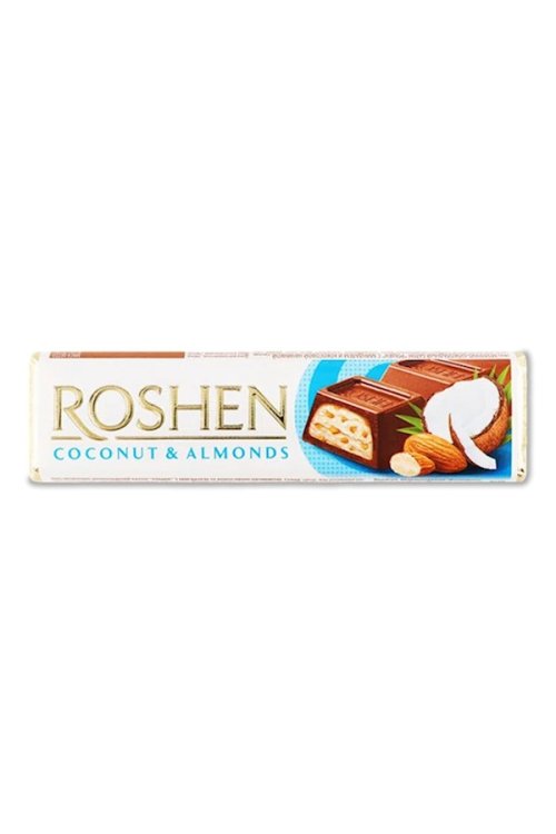 Choklad "Roshen" mandel-kokos, 29g
