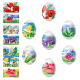 Påskdekor för 7 ägg \"Vårblommor\"