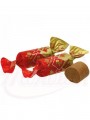  Godis "Batonchiki Rot-Front" med jordnötter, 200 gr (röda) 